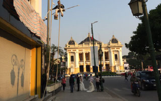 Hanoi : vue de la ville