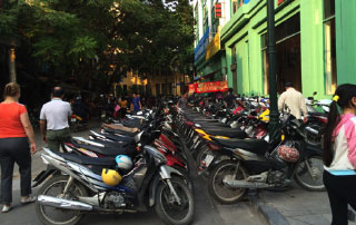 Hanoi : vue de la ville