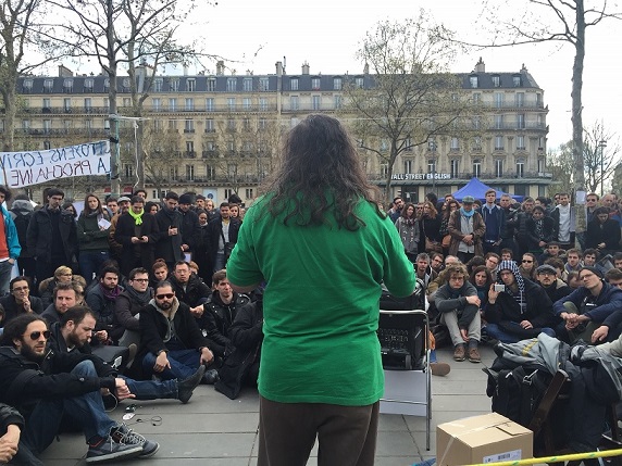 #NuitDebout Carlos Moreno Paris