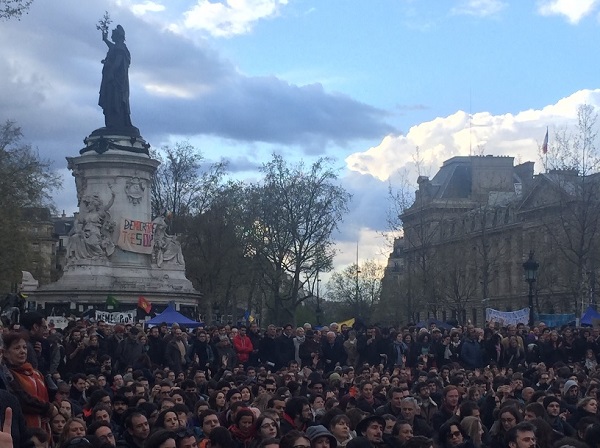 #NuitDebout Carlos Moreno Paris