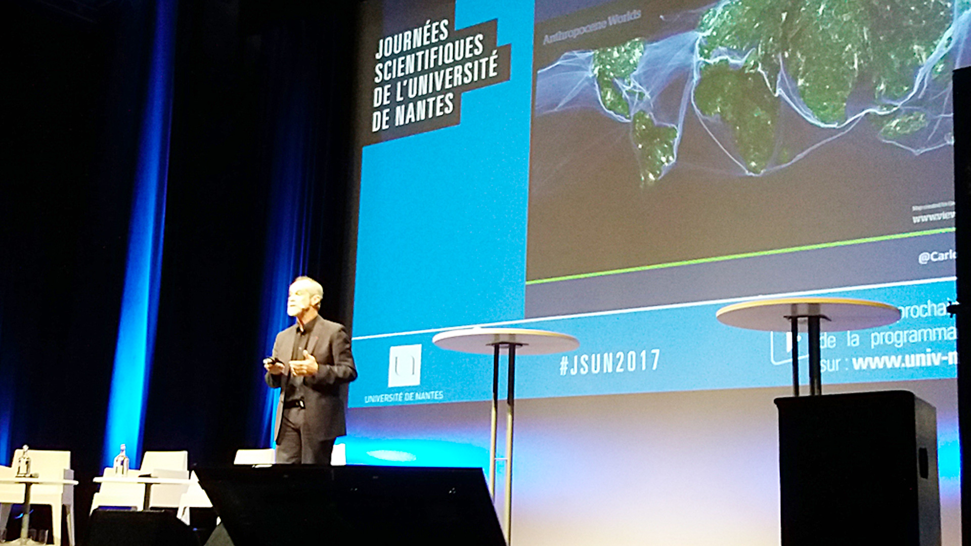 Carlos Moreno à l'Université de Nantes