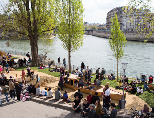 Le parc urbain de Paris Rives de Seine symbole, malgré lui, d’un regard sur l‘avenir de la ville