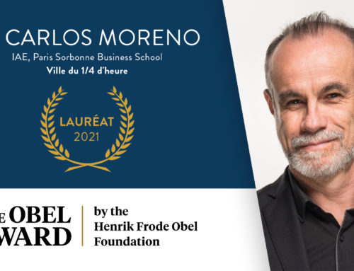 Pr Carlos Moreno, Lauréat du Obel Award 2021