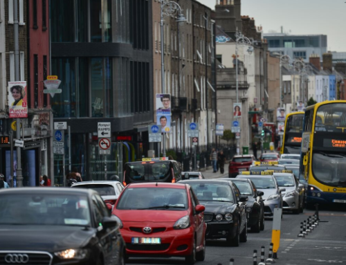 Bloomberg –  Dublin to Ban Driving Through Its City Center – February 2024 (Ireland)