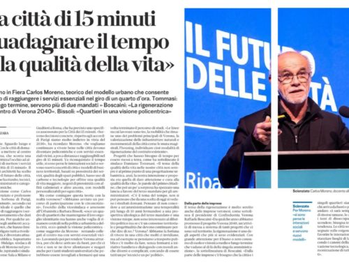 L’Arena – La città di 15 minuti “Guadagnare il tempo per la qualità della vita” – April 2024