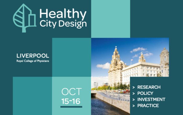 A promotional banner for the Conscious Cities Festival 2025 featuring Carlos Moreno’s online lecture, "The Design of Time," scheduled for March 23rd at 2 PM CET. The banner includes event details, a link for registration, and a visual representation of urban design and time.