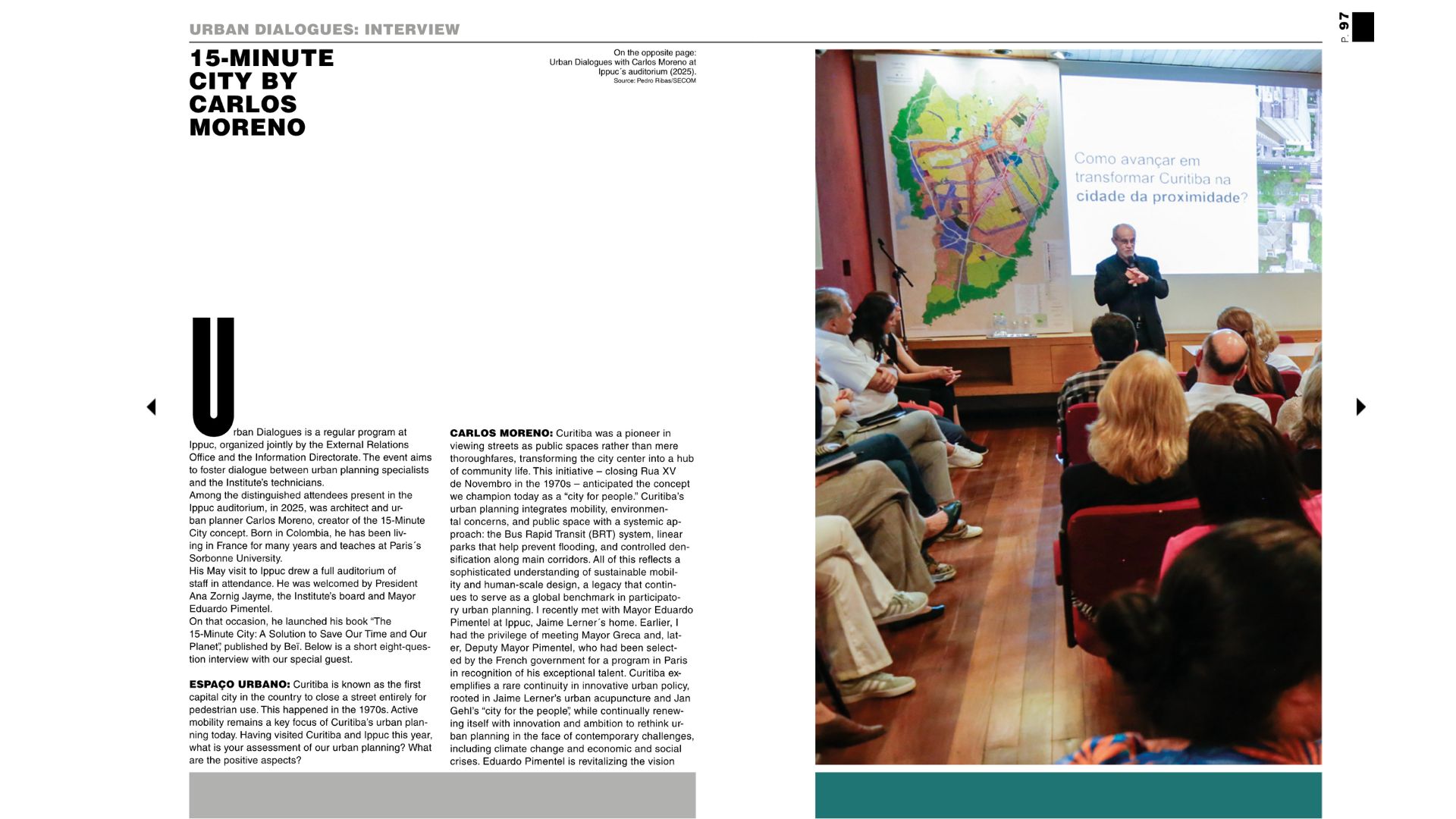 IPPUC 60 años – 15-Minute City by Carlos Moreno – January 2026