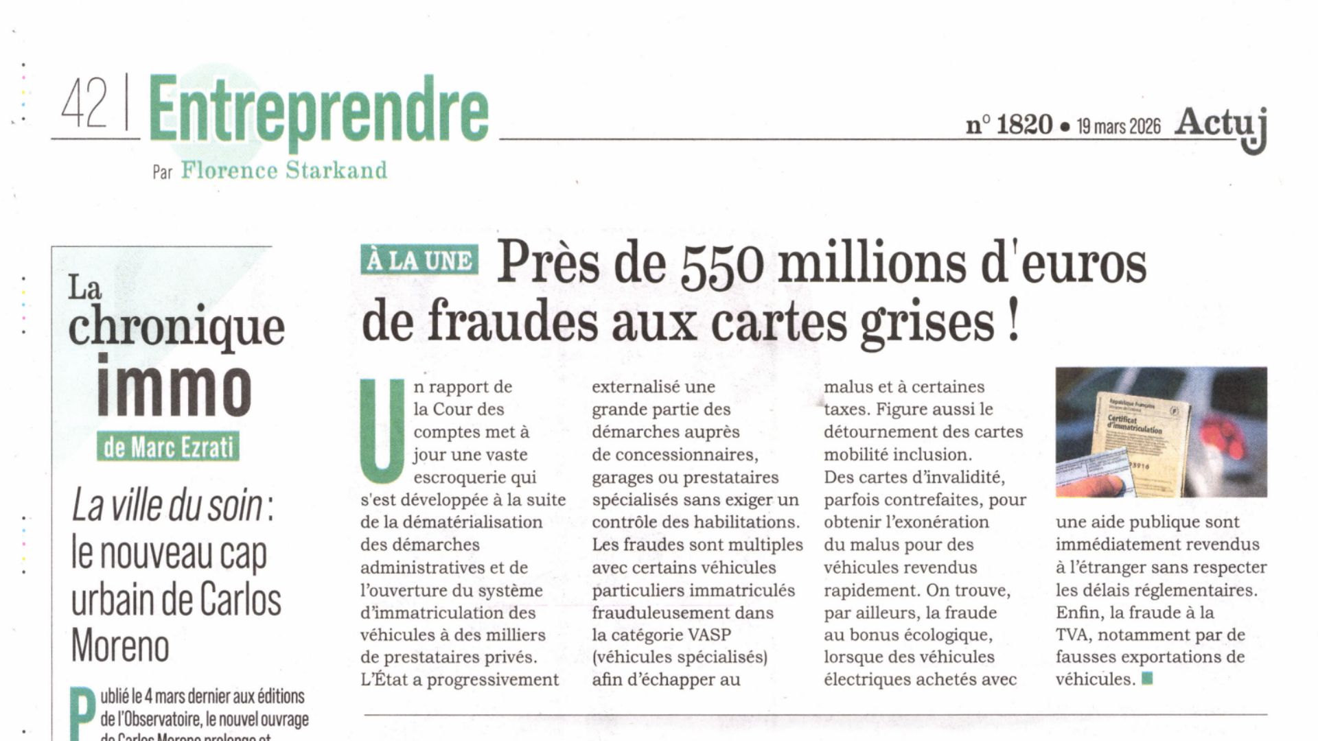 Actu J – La ville du soin : le nouveau cap urbain de Carlos Moreno – March 2026