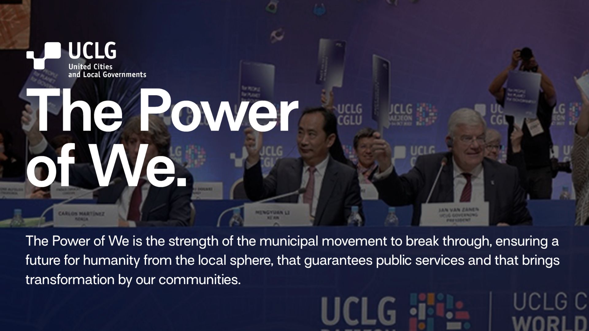 17th May 2026 – WUF13: UCLG & WALRG Networking Event – Baku, Azerbaijan