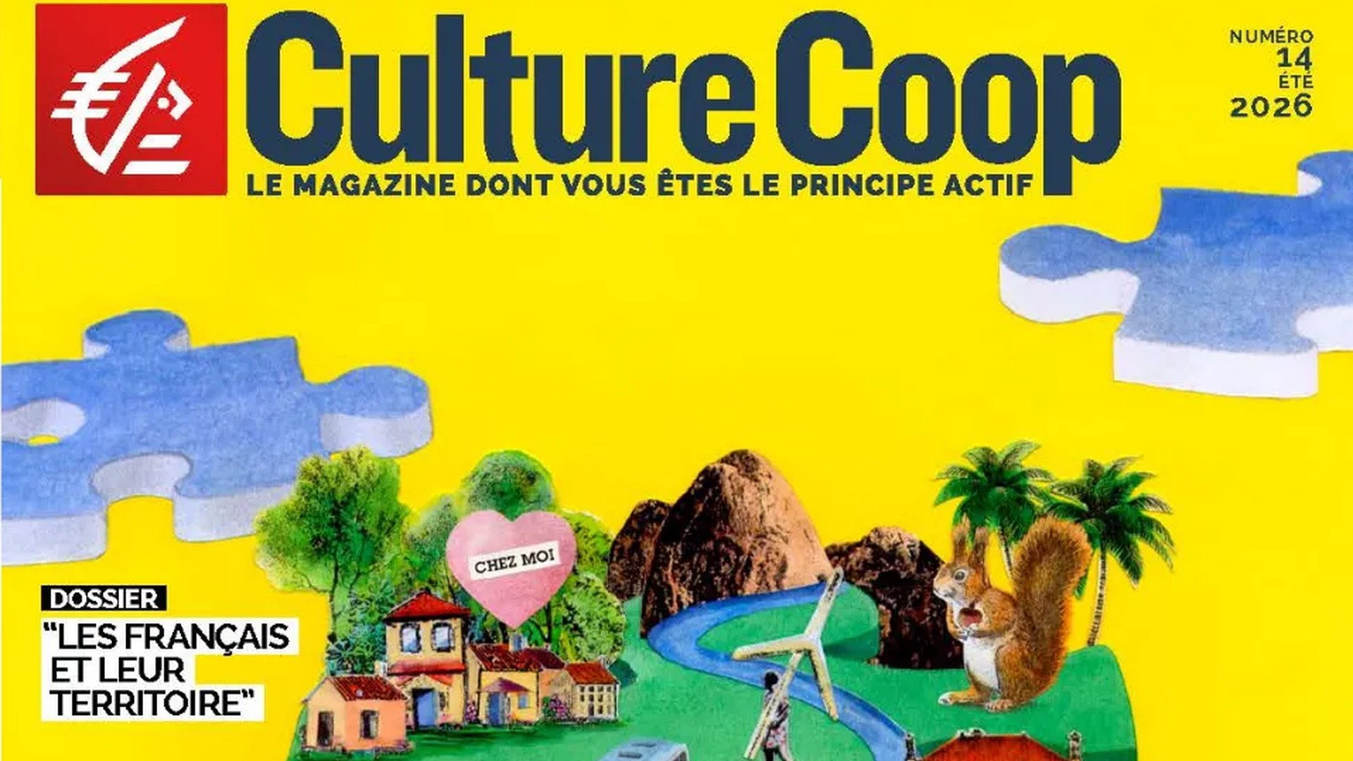 Fédération nationale des Caisses d&rsquo;Epargne – Sortie du Culture Coop #14 consacré aux territoires – June 2026